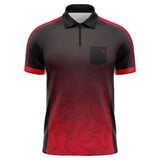 Arraz - Chevron - Black & Red - Dart Shirt