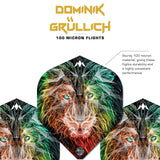 Mission Solo Dart Flights - 100 Micron - Std - No2 - Dominik Grüllich