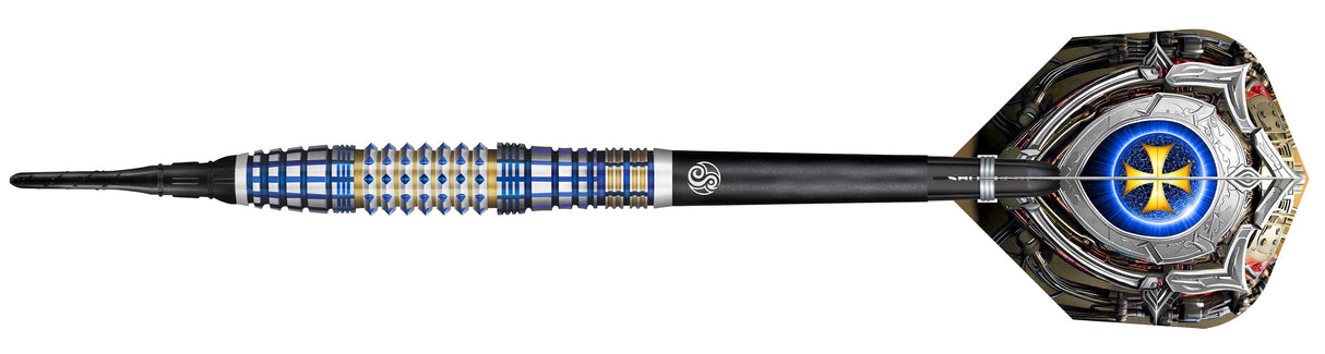 Shot Future Knights Darts - Soft Tip - 90% Tungsten - Darkstar - 20g