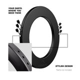 Mission Dartboard Surround - Logo - Built in Dart Holder