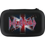 Def Leppard Dart Case - Official Licensed - Strong EVA - W5 - Union Jack - Pixel