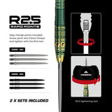 Mission Devon Petersen R2.5 Darts - Steel Tip - 95% Tungsten