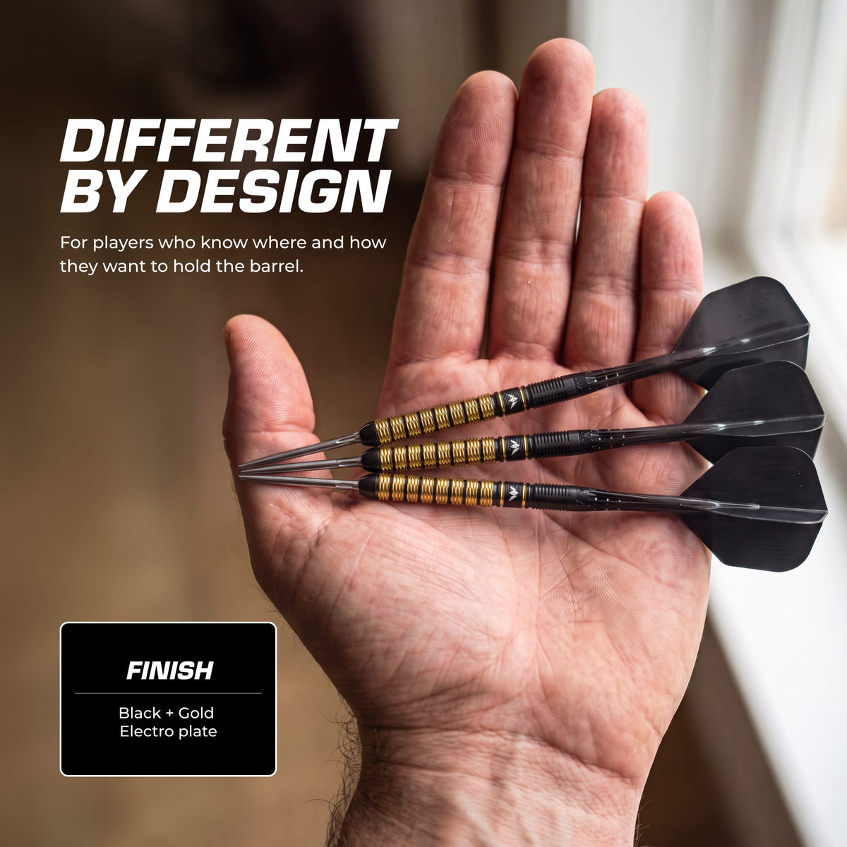 Mission Collab Series R2.5 Darts - Steel Tip - 95% Tungsten - Jake Kenyon 24g