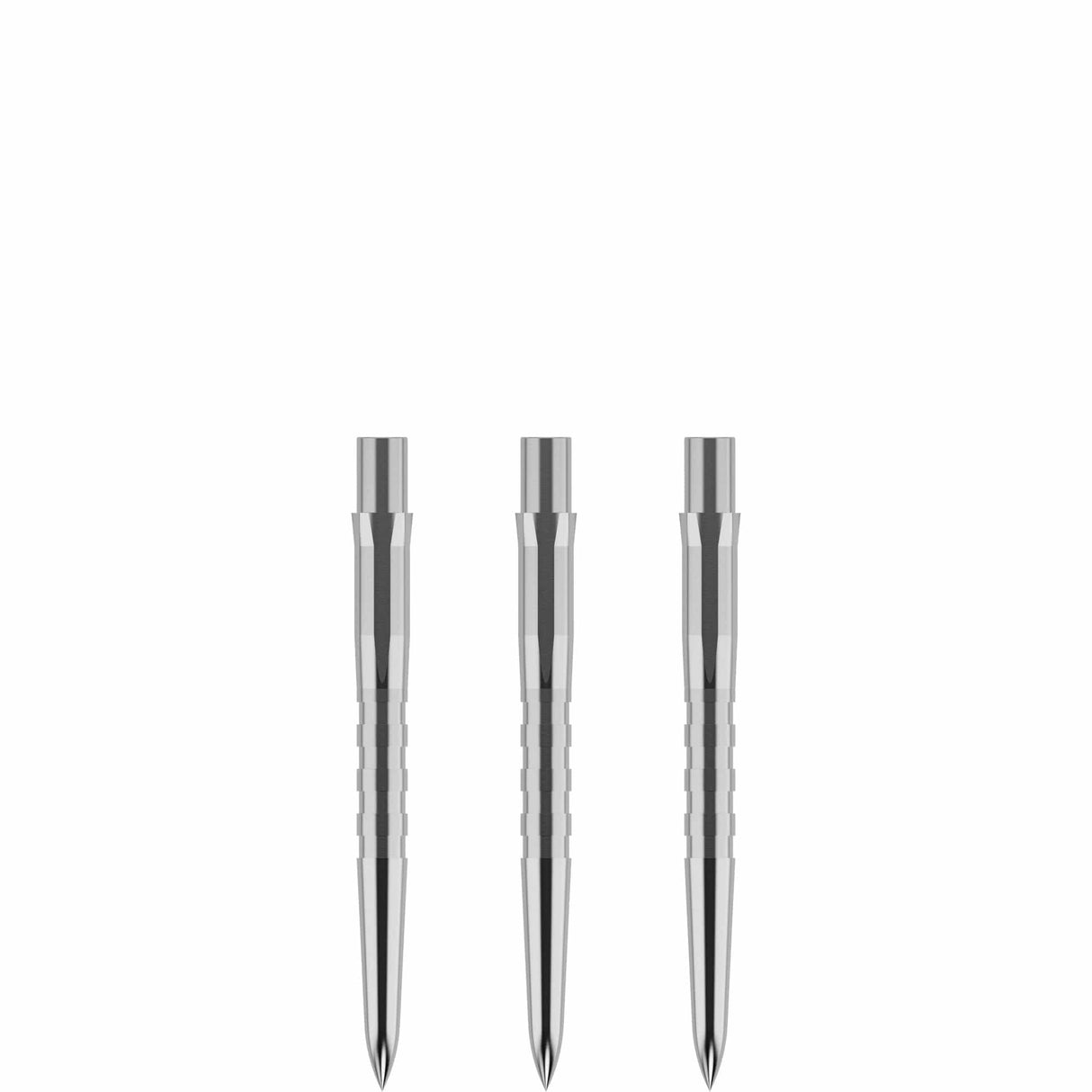 Mission Caliburn Replaceable Dart Points - Grooved - Silver