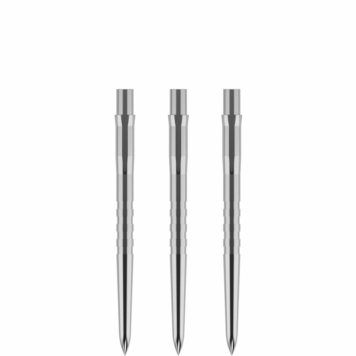 Mission Caliburn Replaceable Dart Points - Grooved - Silver