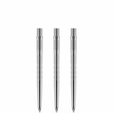 Mission Caliburn Replaceable Dart Points - Grooved - Silver