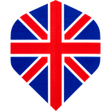 Designa Dart Flights - Metronic - Std - Union Jack