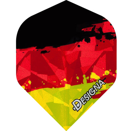Designa Patriot Dart Flights - Hologram - Std - Germany