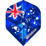 *Designa Patriot Dart Flights - Hologram - Std - Australia