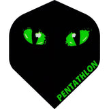 *Pentathlon Dart Flights - Extra Strong - Std - Green Eyes