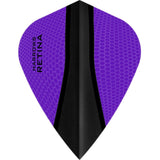 *Harrows Retina-X Dart Flights - Kite Purple