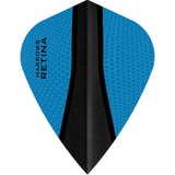 *Harrows Retina-X Dart Flights - Kite Aqua Blue