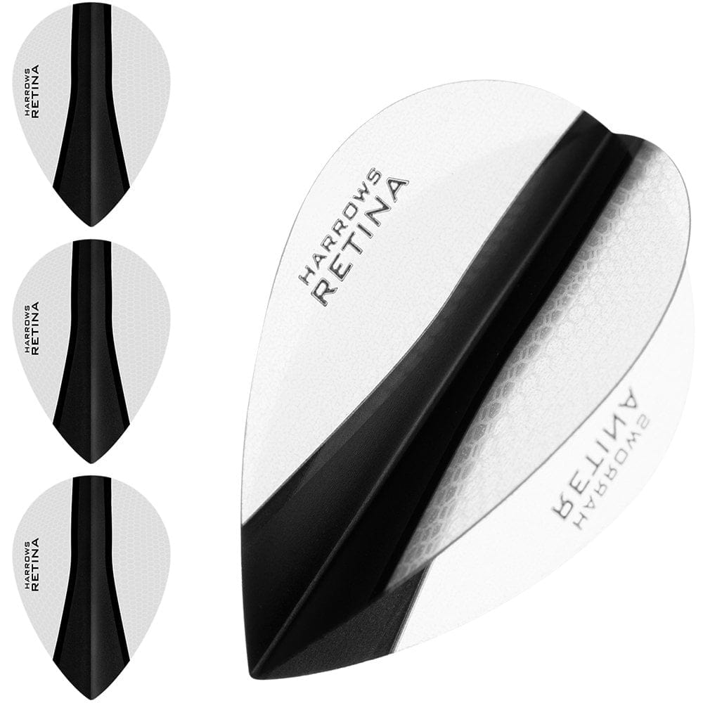 *Harrows Retina-X Dart Flights - Pear Clear