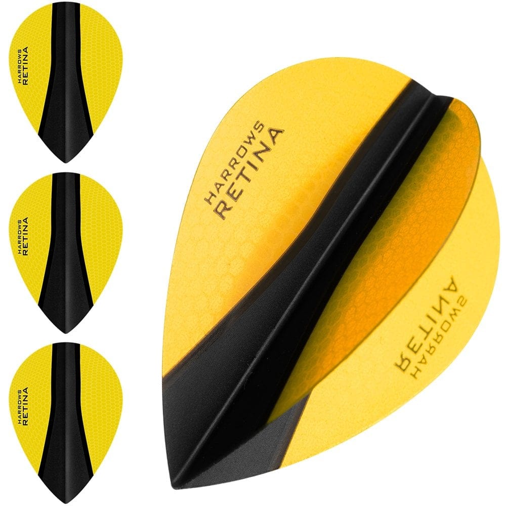 *Harrows Retina-X Dart Flights - Pear