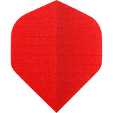 *Designa Dart Flights - Fabric Rip Stop Nylon - Longlife - Std No2 Red