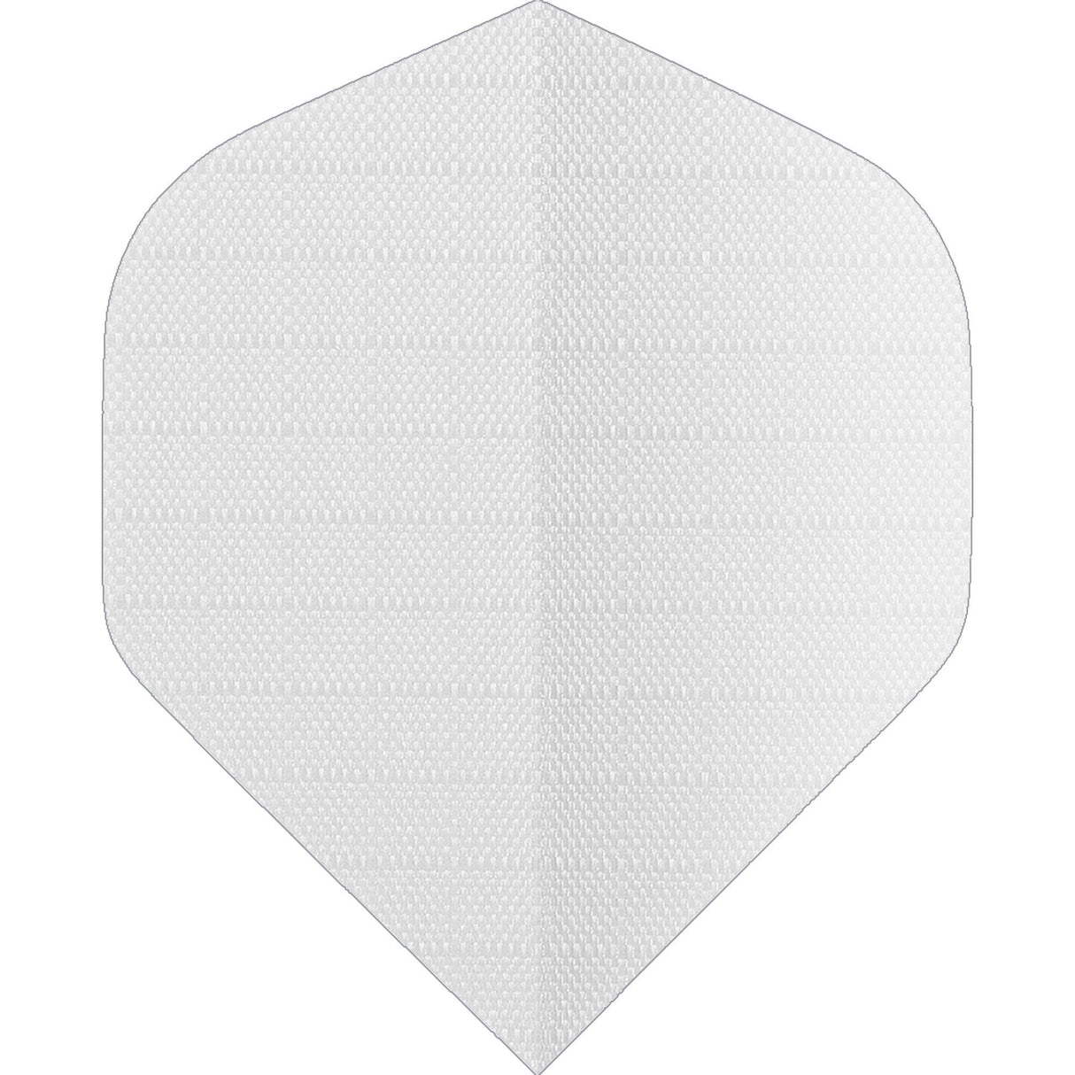 *Designa Dart Flights - Fabric Rip Stop Nylon - Longlife - Std No2 White