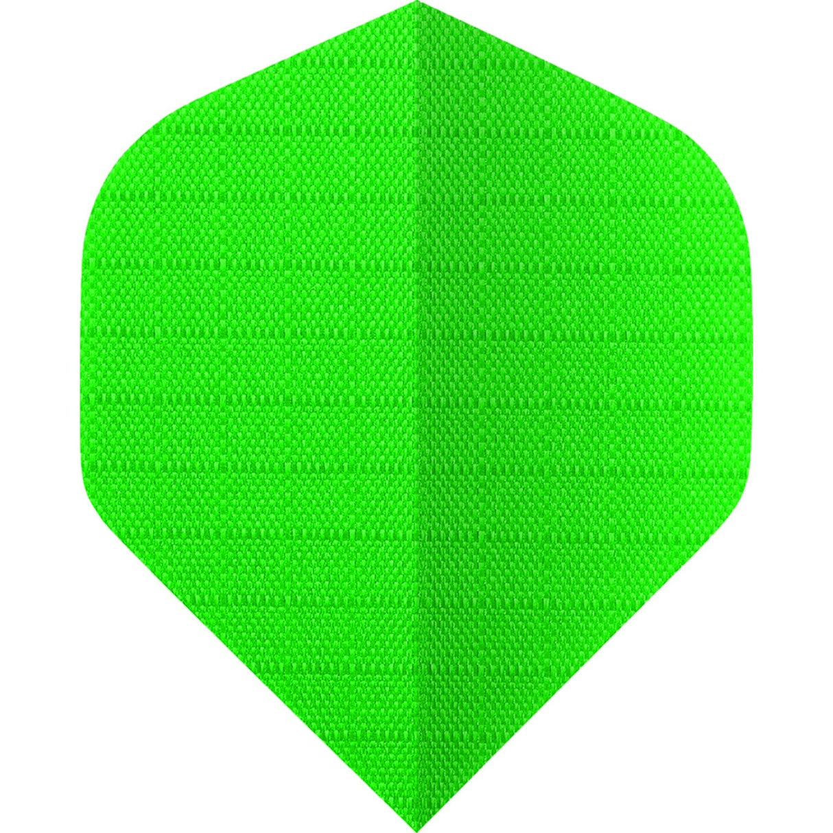 *Designa Dart Flights - Fabric Rip Stop Nylon - Longlife - Std No2 Fluro Green