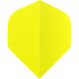 *Designa Dart Flights - Fabric Rip Stop Nylon - Longlife - Std No2 Fluro Yellow