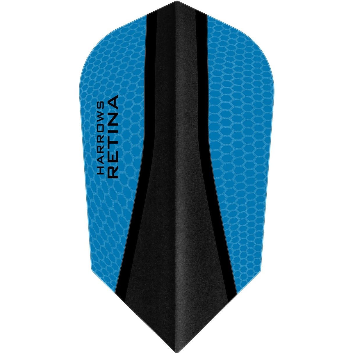 Harrows Retina-X Dart Flights - Slim Aqua Blue