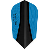 Harrows Retina-X Dart Flights - Slim Aqua Blue