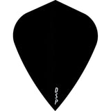 *Dart Flights - Poly Plain Original - Kite Black