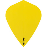 *Dart Flights - Poly Plain Original - Kite Yellow