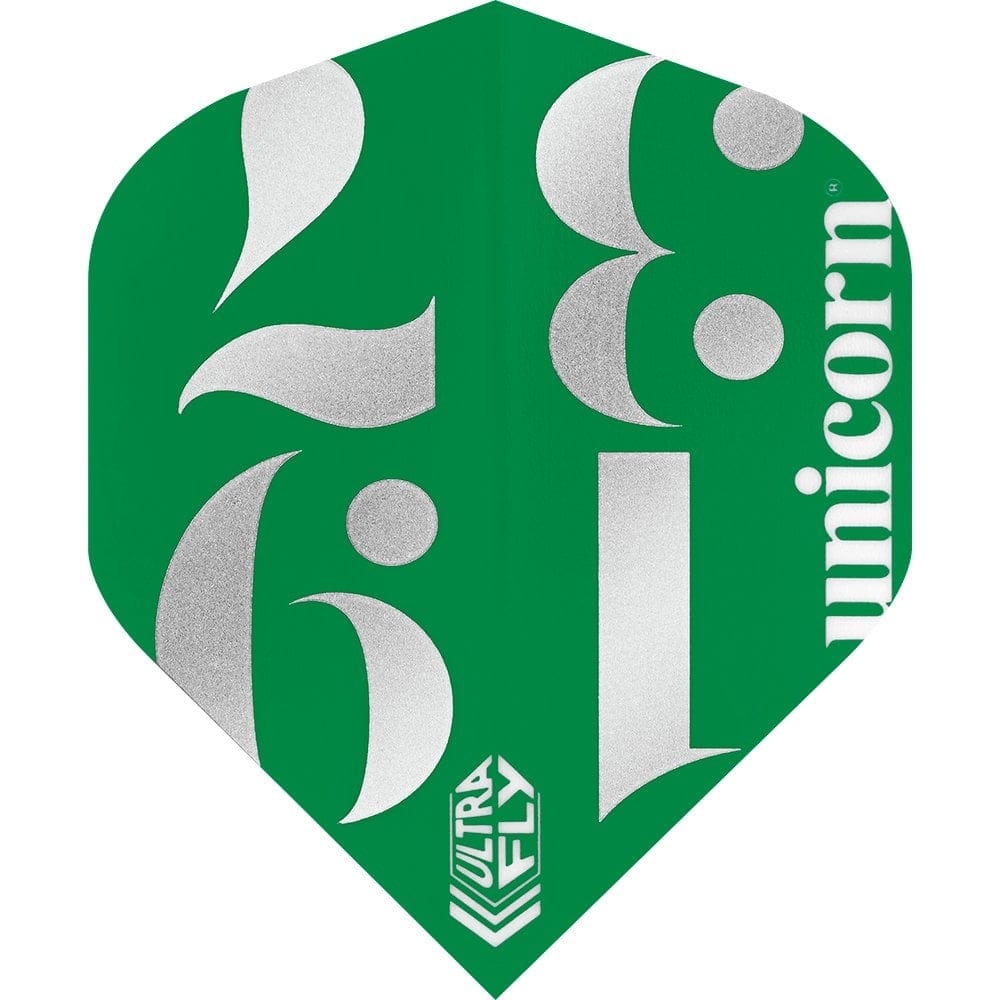 *Unicorn Ultrafly Dart Flights - 100 - Big Wing - Origins Green