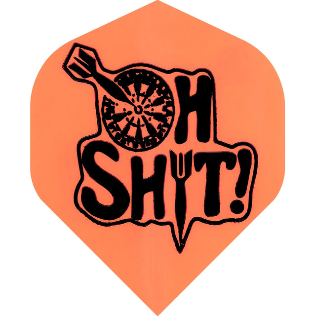*Dart Flights - Pentathlon Classic - Extra Strong - Std - Oh Shit