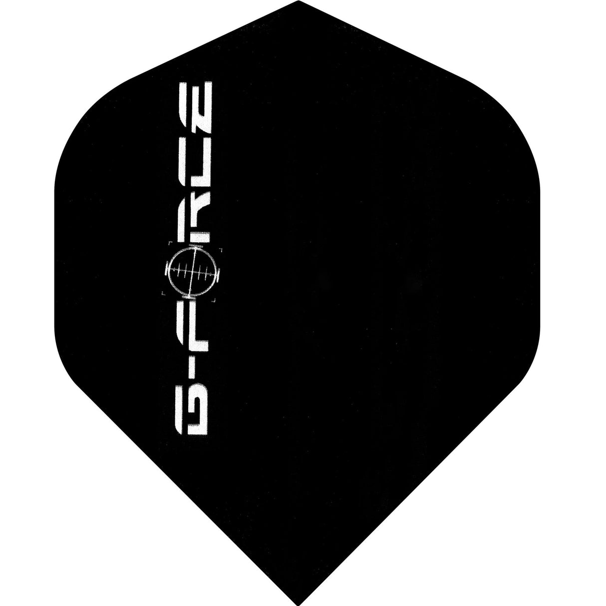 *Datadart G-Force Dart Flights - No2 - Std - Transparent Black