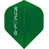 *Datadart G-Force Dart Flights - No2 - Std - Transparent Green
