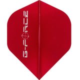 *Datadart G-Force Dart Flights - No2 - Std - Transparent Red