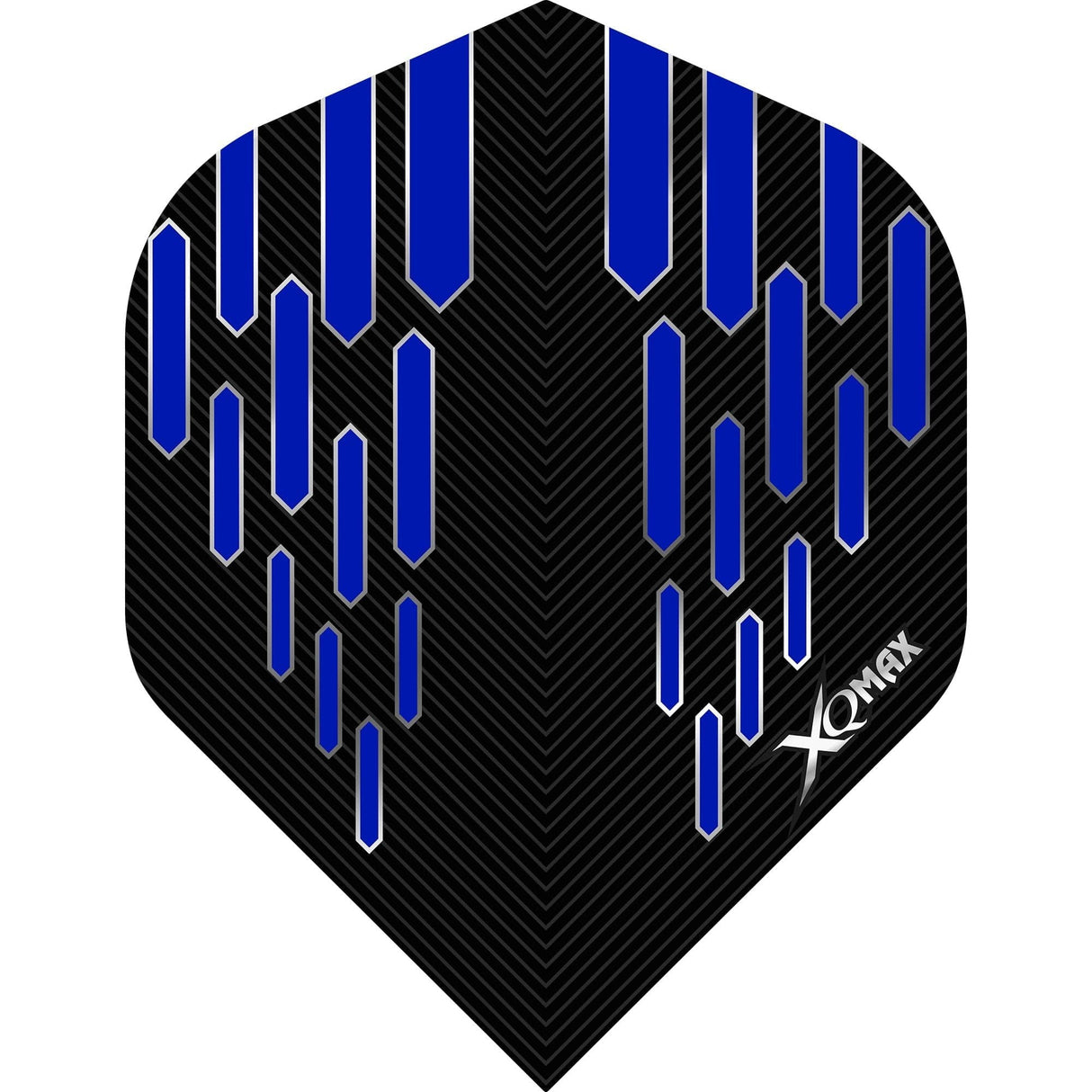 *XQMax Dart Flights - Max Flight - 100 - No2 - Std - Contour Blue