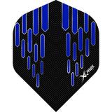*XQMax Dart Flights - Max Flight - 100 - No2 - Std - Contour Blue