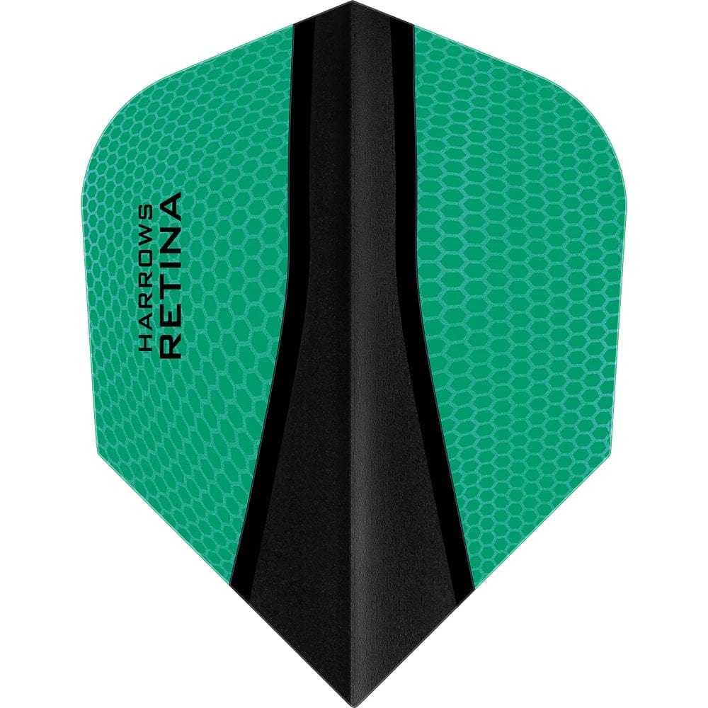 *Harrows Retina-X Dart Flights - No6 - Std Jade