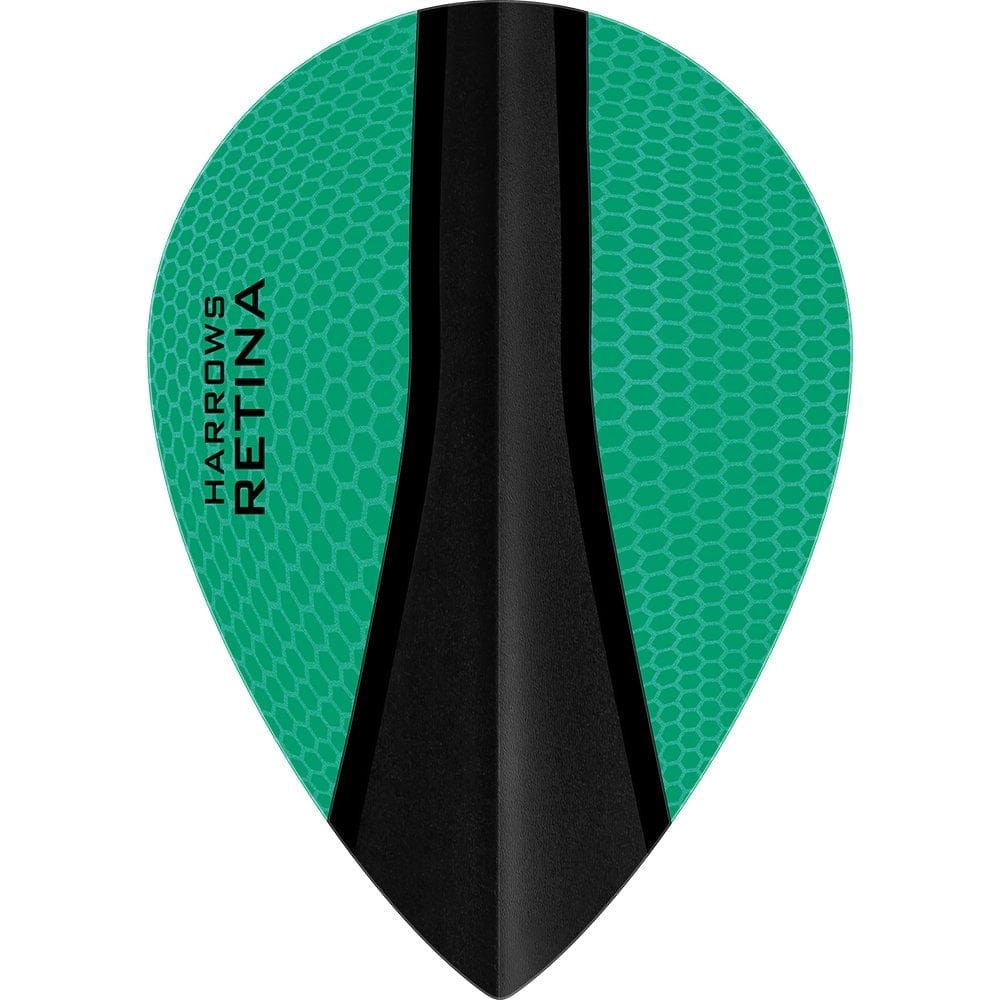 *Harrows Retina-X Dart Flights - Pear Jade