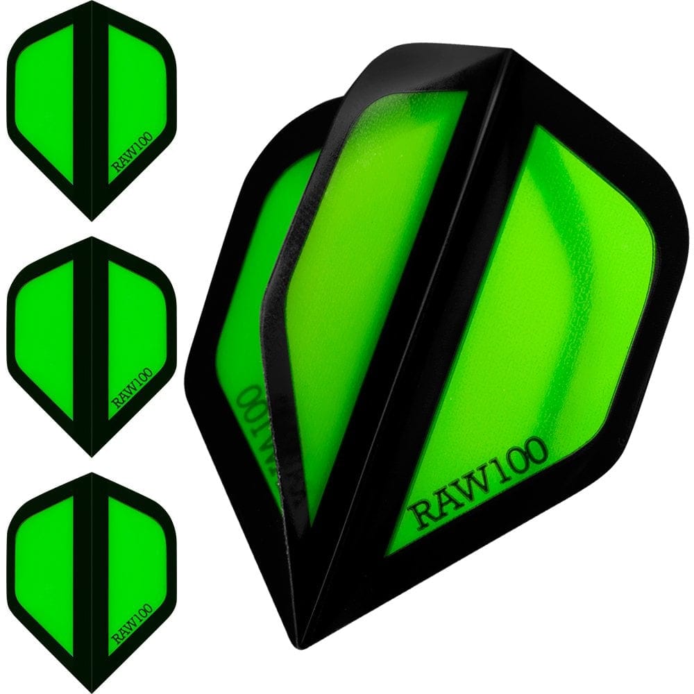 *Dart Flights - Raw 100 - 100 Micron - Std - Zone