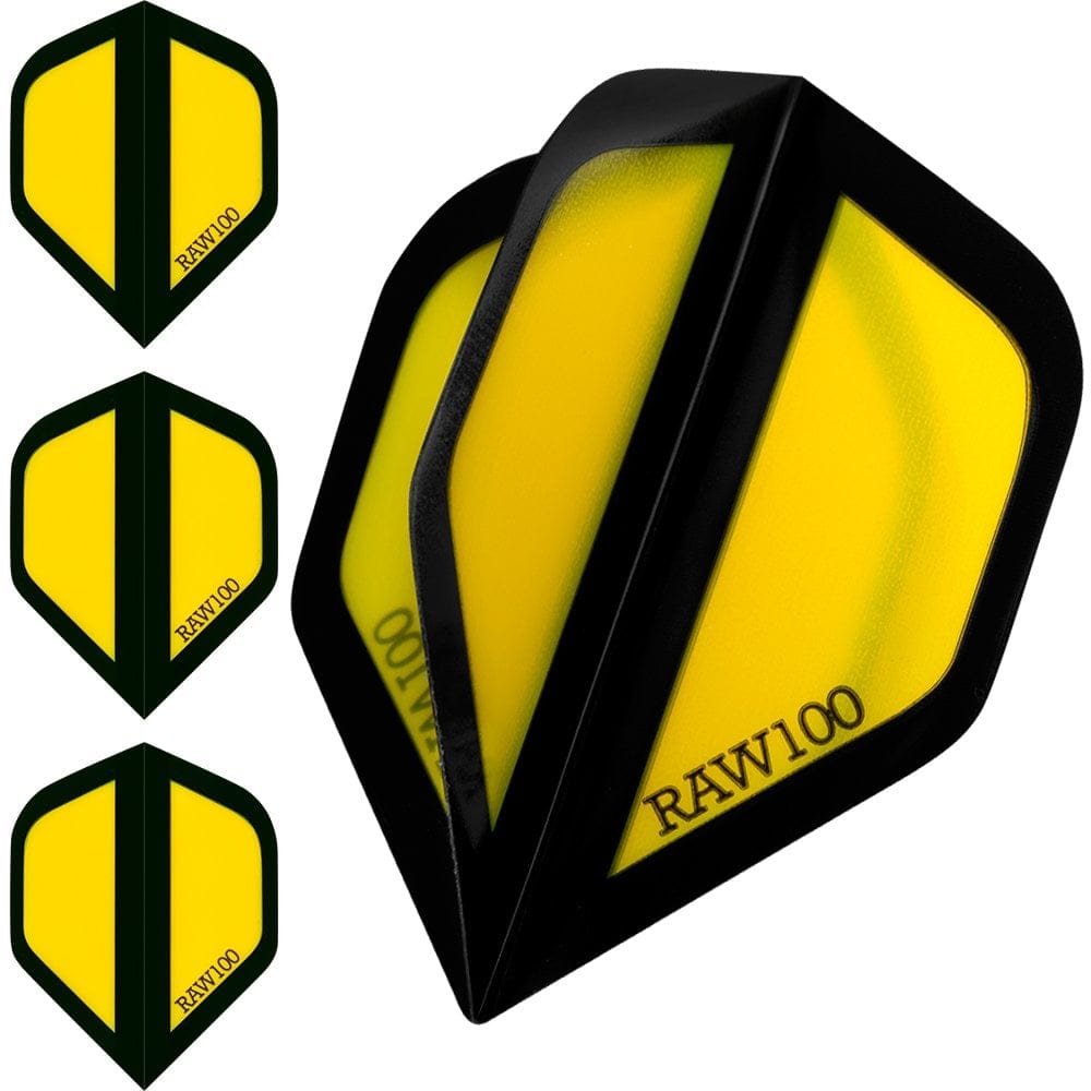 *Dart Flights - Raw 100 - 100 Micron - Std - Zone
