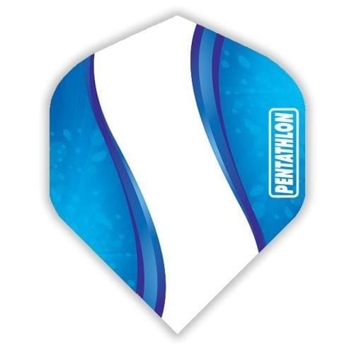 *Pentathlon Dart Flights - Extra Strong - Std - Curve Blue