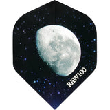 *Dart Flights - Raw 100 - 100 Micron - Std - Space Moon