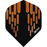 *XQMax Dart Flights - Max Flight - 100 - No2 - Std - Contour Orange