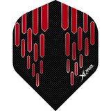 *XQMax Dart Flights - Max Flight - 100 - No2 - Std - Contour Red