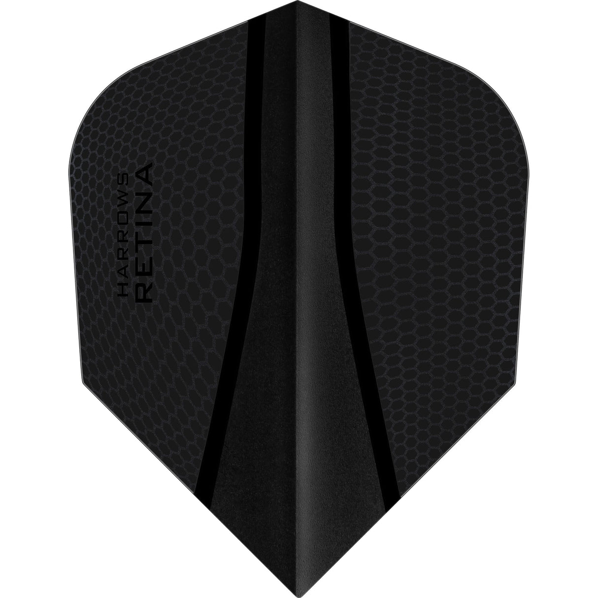 *Harrows Retina-X Dart Flights - No6 - Std Black