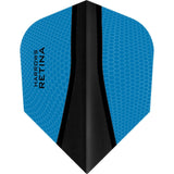 *Harrows Retina-X Dart Flights - No6 - Std Aqua Blue
