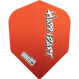 *One80 Dart Flights - Happy Dart Flights - Std Red