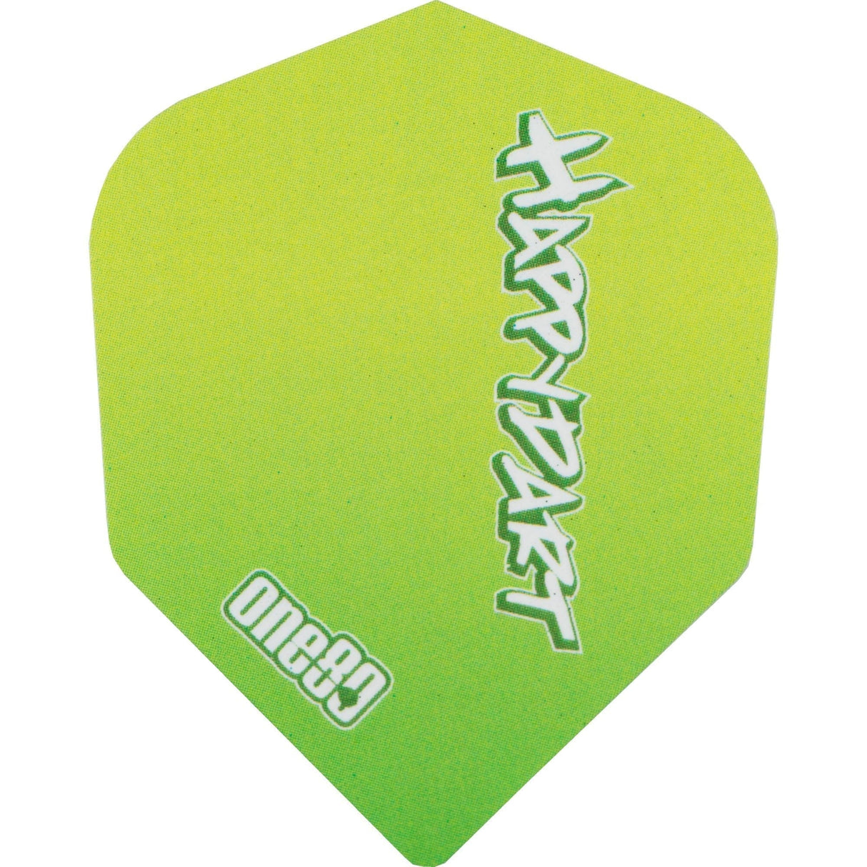 *One80 Dart Flights - Happy Dart Flights - Std Green