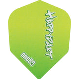 *One80 Dart Flights - Happy Dart Flights - Std Green