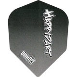 *One80 Dart Flights - Happy Dart Flights - Std Black