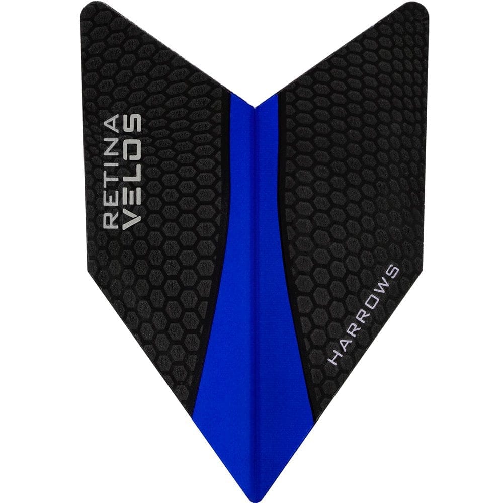 *Harrows Retina Dart Flights - Velos Dark Blue