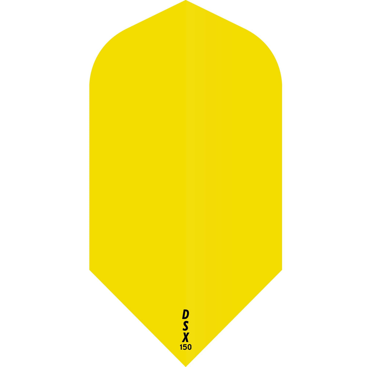 *Designa DSX150 Dart Flights - Slim Yellow