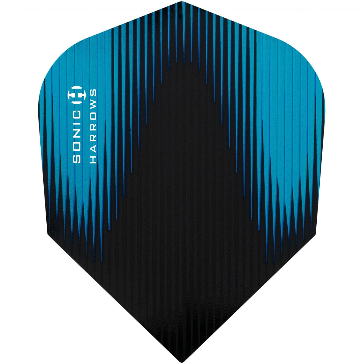 *Harrows Sonic X Dart Flights - Std Shape - Sonic-X Aqua Blue